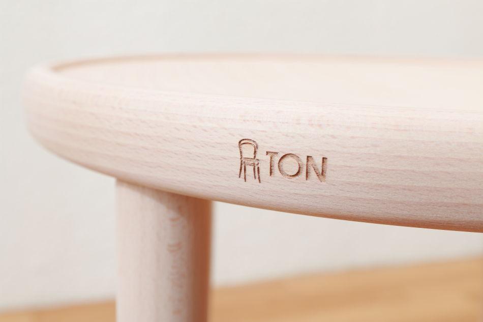 トンTON ベントウッドスツール No60 リングレッグRing leg / ピュア・マテリアル | 8枚目