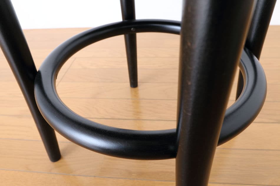 トンTON ベントスツール No60 リングレッグRing leg / ウレタン・ブラック | 9枚目