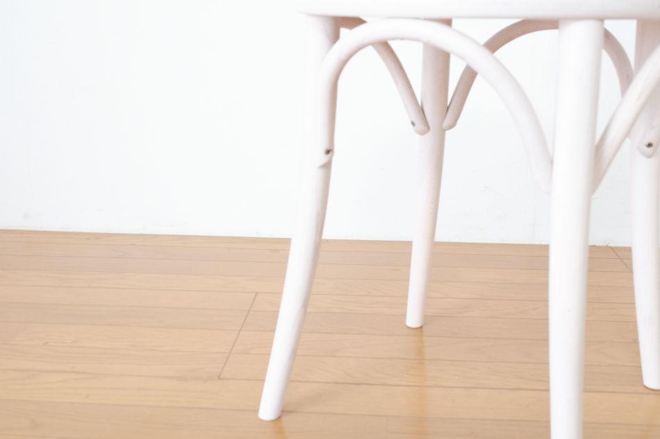 トンTON ベントウッドスツールNo60 アーチレッグArch leg/ホワイトオイル・フィニッシュ | 9枚目