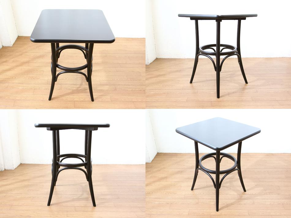 【中古再生品】 トンTON ベントウッド テーブルTable No152 スクエアSQUARE / ダークウェンジ | 3枚目